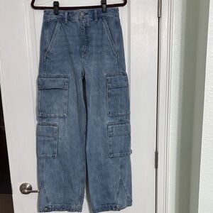 Aritzia Denim Forum The 90’s Millie High Rise Cargo